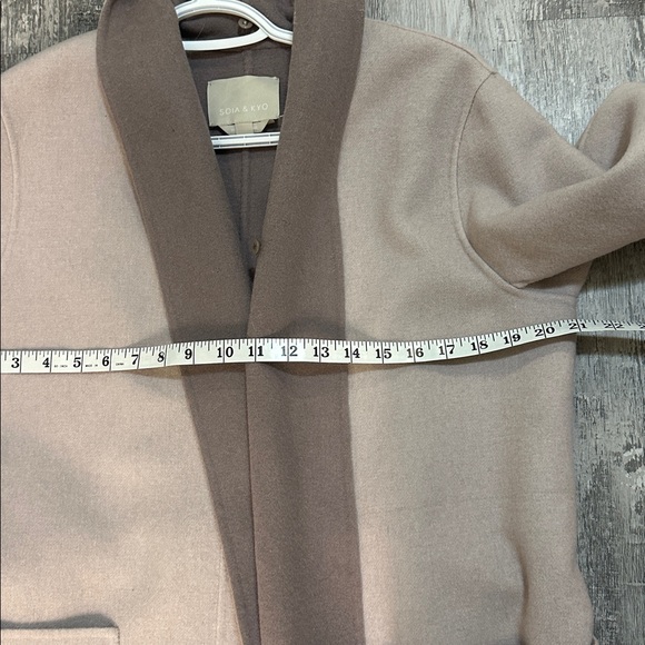 Soia & Kyo coat with removable fox fur collar - Picture 8 of 12